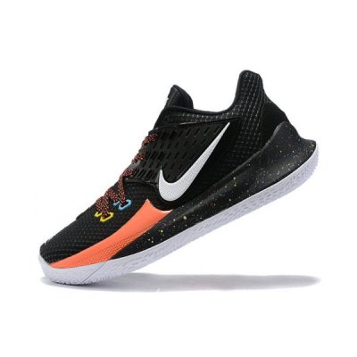 Nike Erkek Kyrie Low 2 Siyah / Turuncu Basketbol Ayakkabısı Türkiye - N6VWEH4C